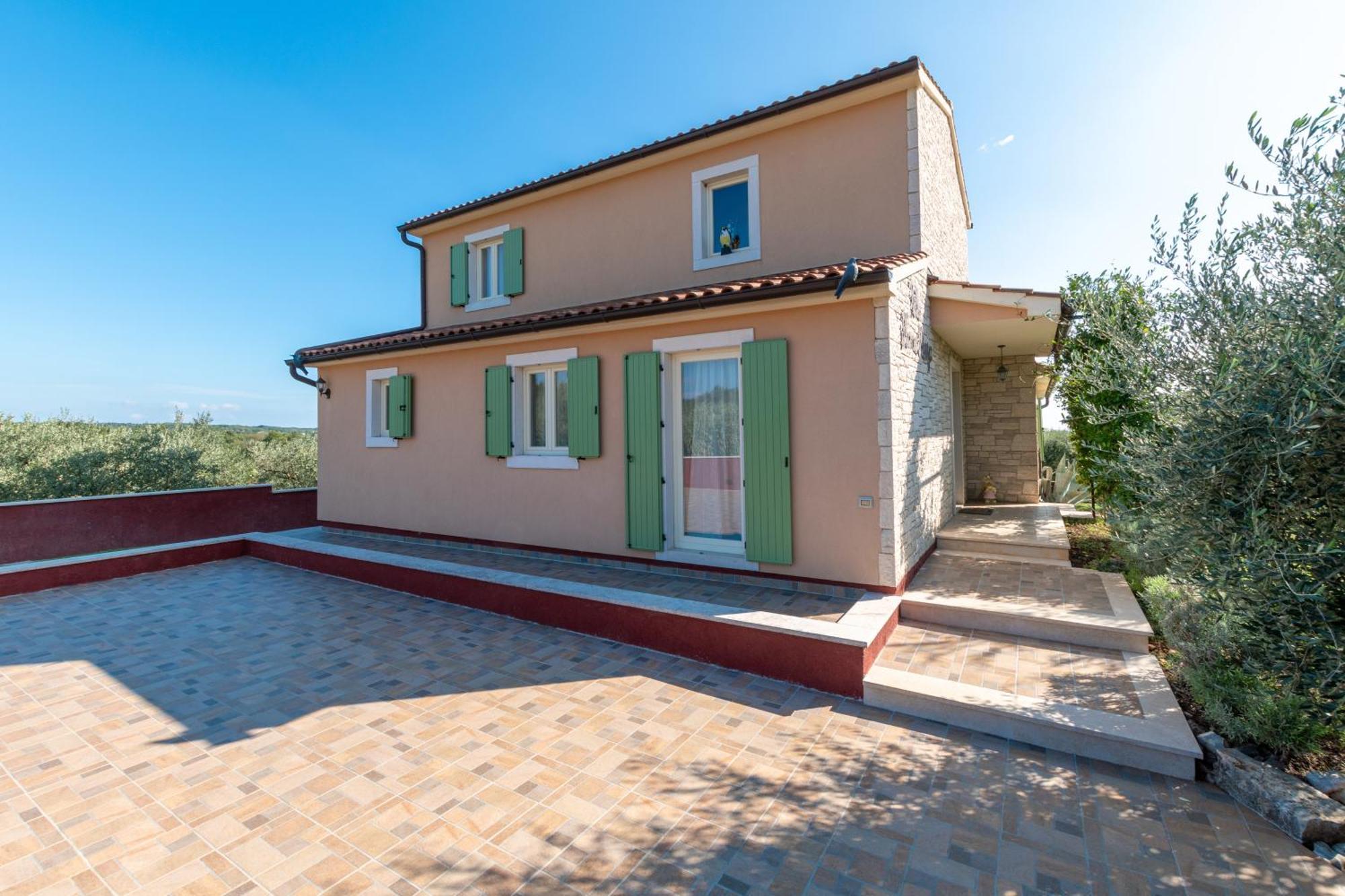 Villa Nona Marija Sveti Lovreč Pazenatički Dış mekan fotoğraf