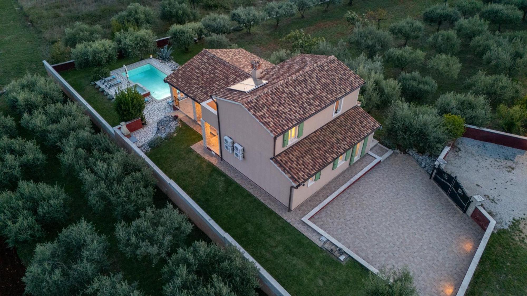 Villa Nona Marija Sveti Lovreč Pazenatički Dış mekan fotoğraf